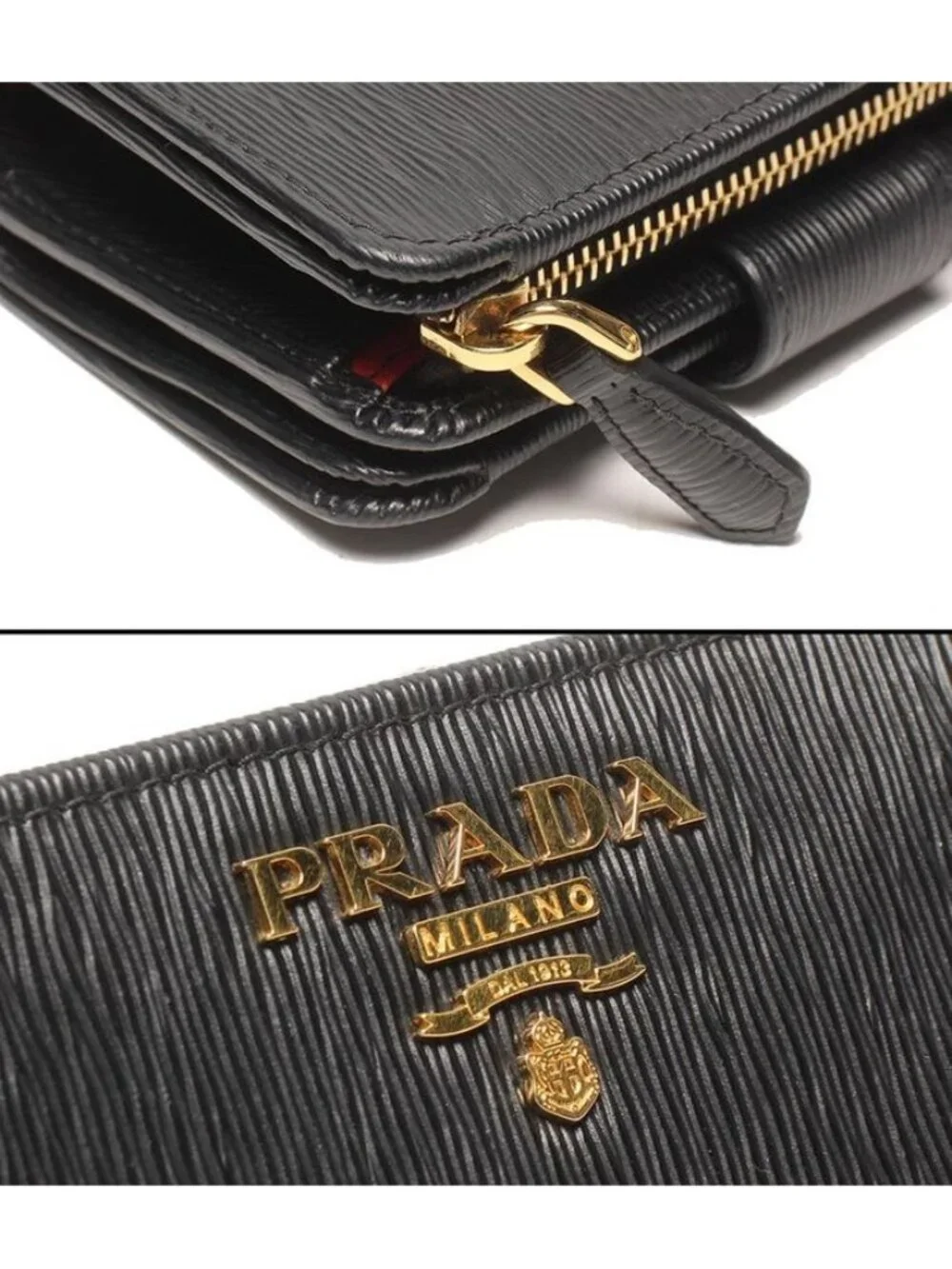 Prada Bifold Wallet Black - Picture 9 of 10